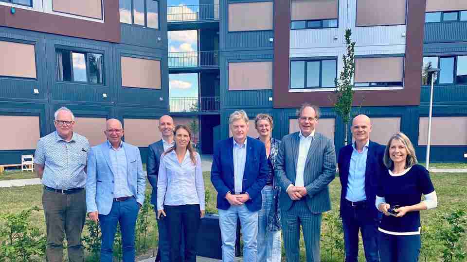 Werkbezoek Martin van Rijn aan 7 samenwerkende woningcorporaties Eemland en Gelderse Vallei (SWEV)