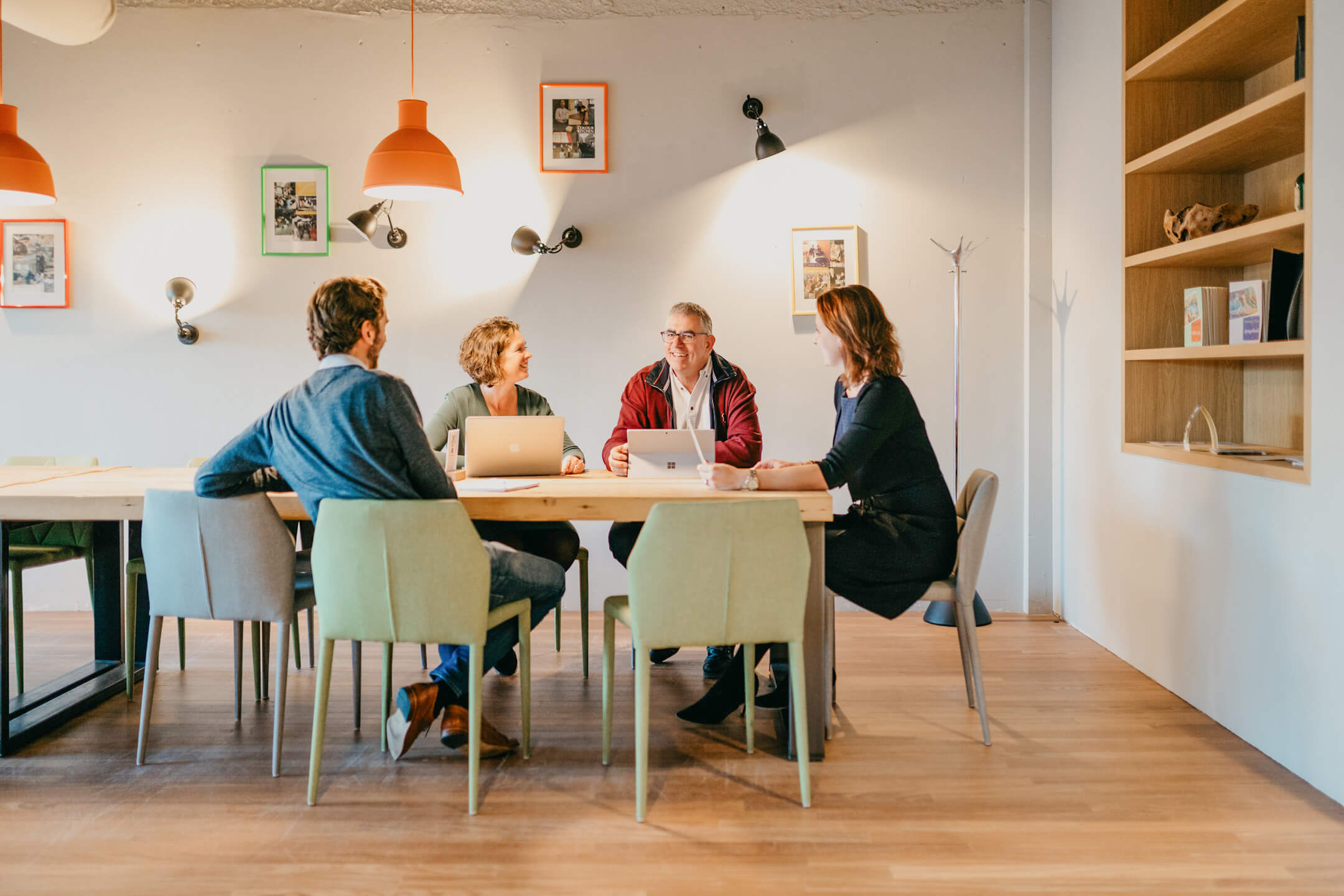 Overleg bij de Alliantie