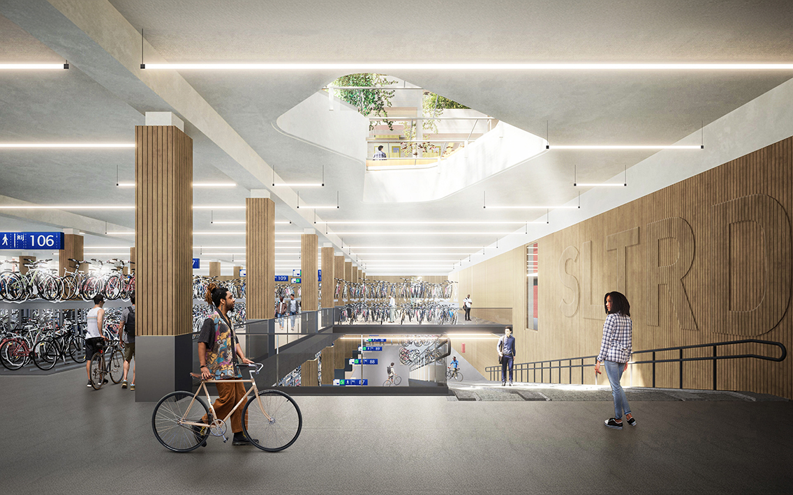 Velo Sloterdijk fietsenstalling